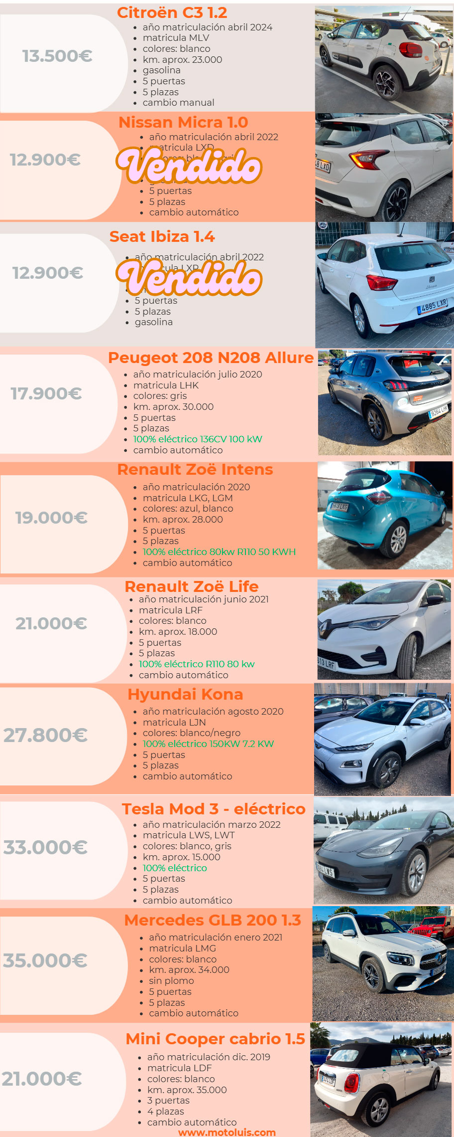 venta coches segunda mano en Ibiza