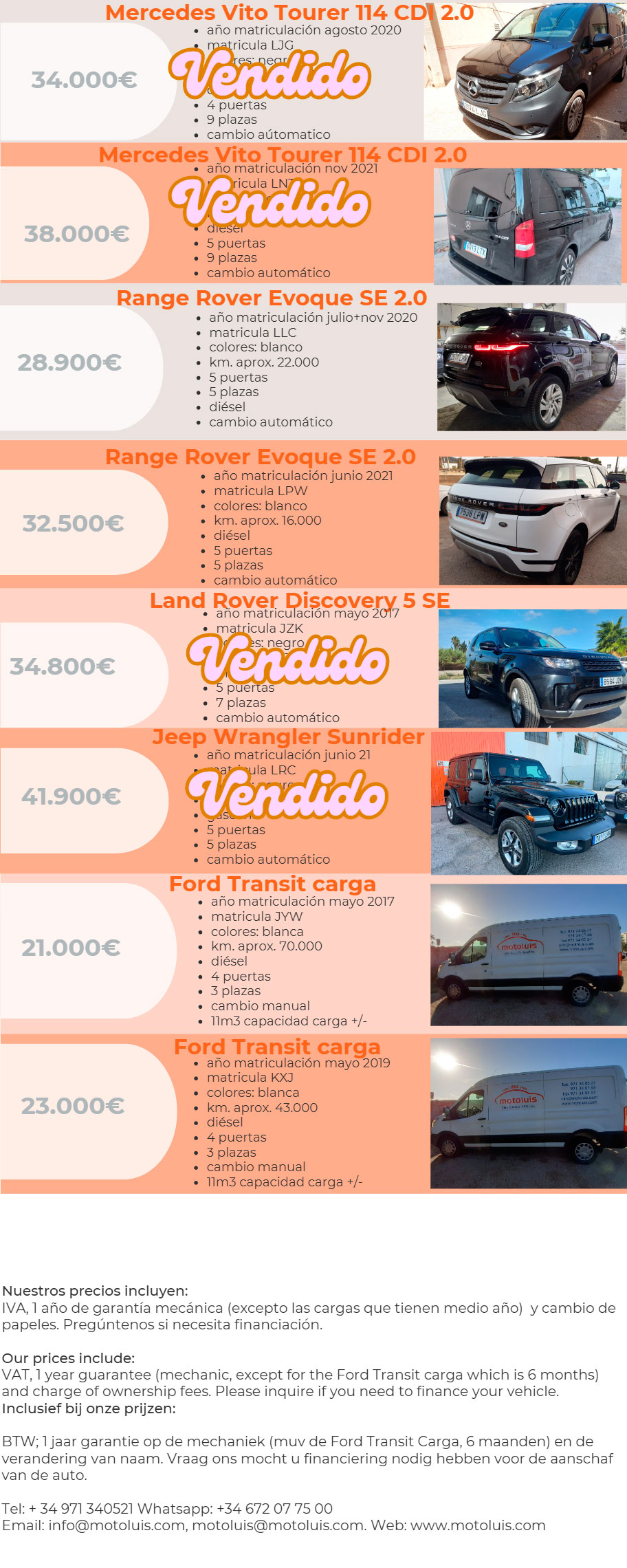 venta de coches segunda mano en Ibiza