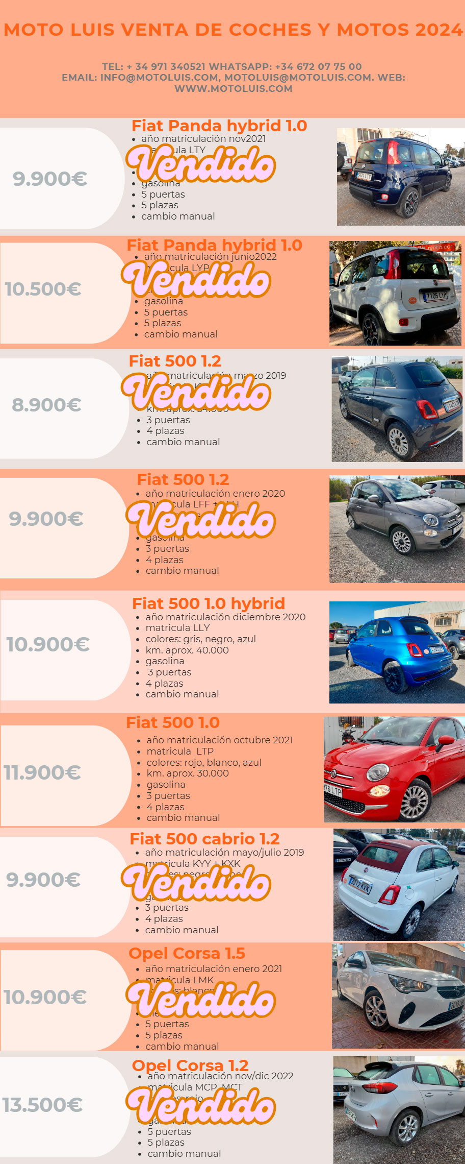 venta coches segunda mano en Ibiza